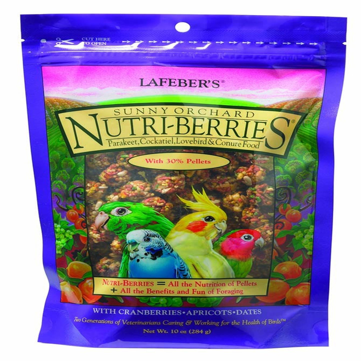 Lafeber Company Sunny Orchard Nutri-Berries Cockatiel Food 10 oz
