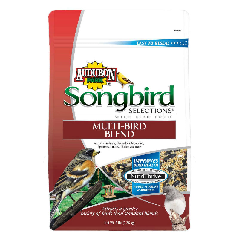 Audubon Park 11983 Songbird Selections® Multi-Bird Blend Wild Bird Food, 15 Lbs