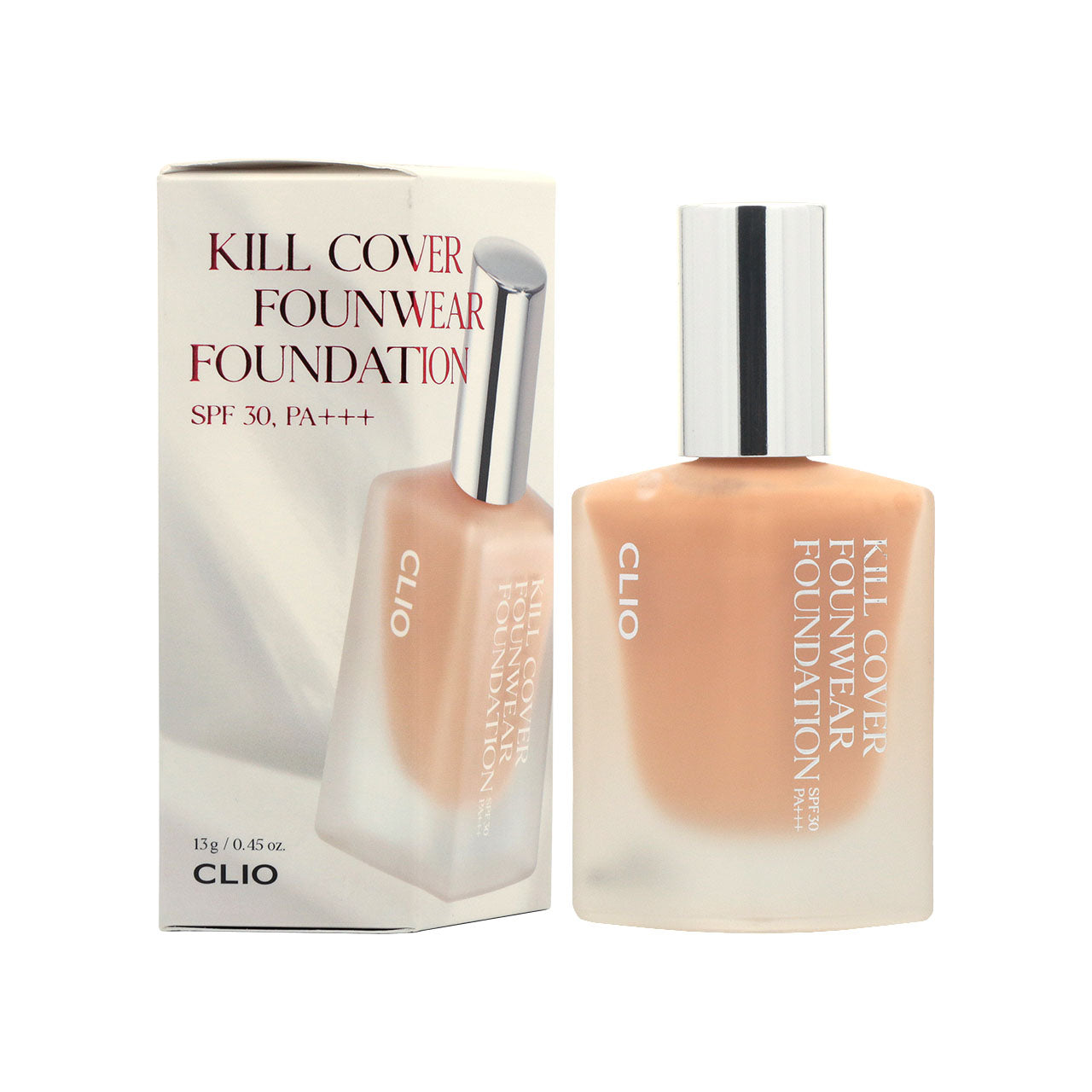 Clio SPF30 PA+++ Mini Kill Cover Founwear Foundation #04 13g