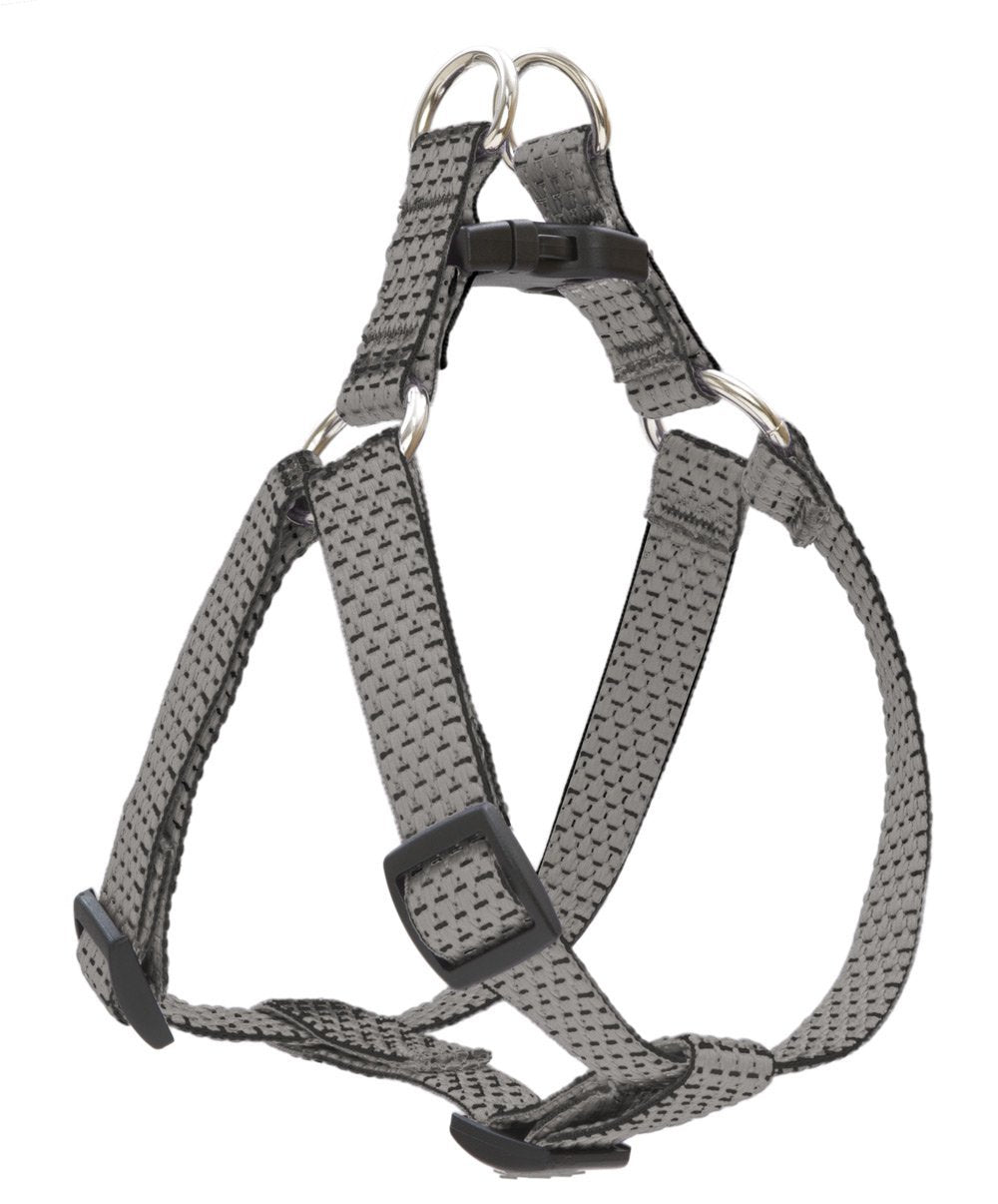 Lupine 36544 ECO Step In Harness for Small Dogs, Granite, 3/4" x 15-21"