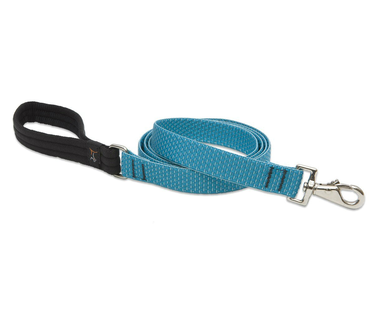 Lupine 36359 ECO Padded Handle Large Dog Leash, Tropical Sea, 1" x 6'