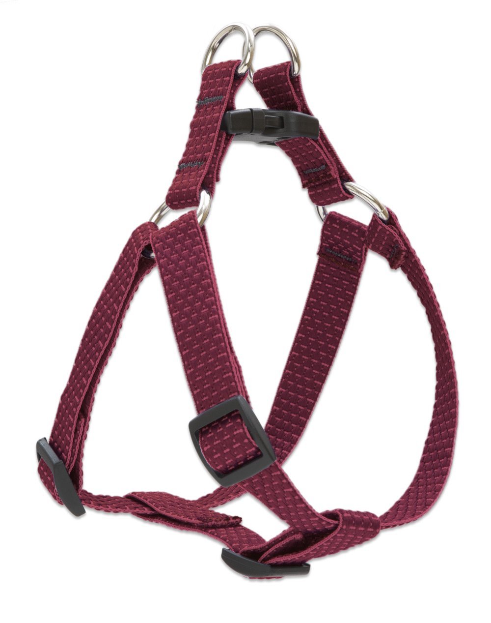 Lupine 36944 ECO Step In Harness for Small Dogs, Berry, 3/4" x 15-21"