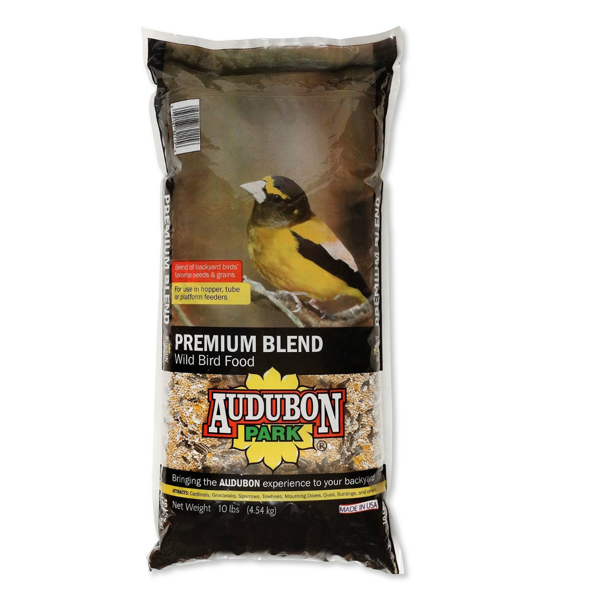 Audubon Park 12245 Premium Blend Wild Bird Food, 10 Lbs