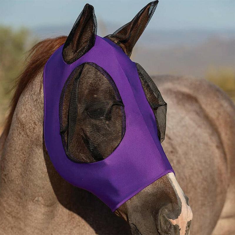 Anti-vliegen mesh paardenmasker