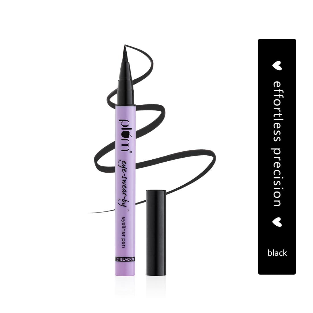 Plum Goodness Eye-Swear-By Eyeliner Pen - 0.6 ml