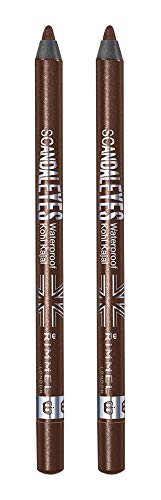 Rimmel Magnif' Eye Liner, Brown, 2 Count