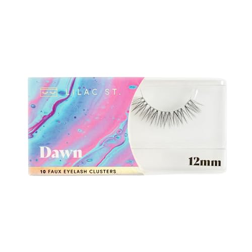 Lilac St - Dawn Lashes - Natural “No Makeup” Look - Ultra Lightweight & Reusable - Vegan & Cruelty Free - 12 mm