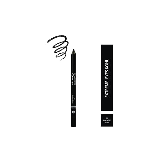 Chambor Extreme Eyes Long Wear Kohl Black Free Size - 1.2 gms