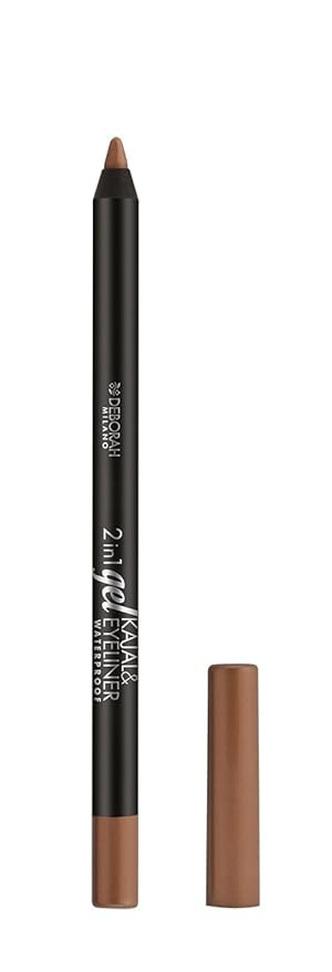 Deborah Milano 2 In 1 Gel Kajal & Eyeliner Bronze - 1.4 gms