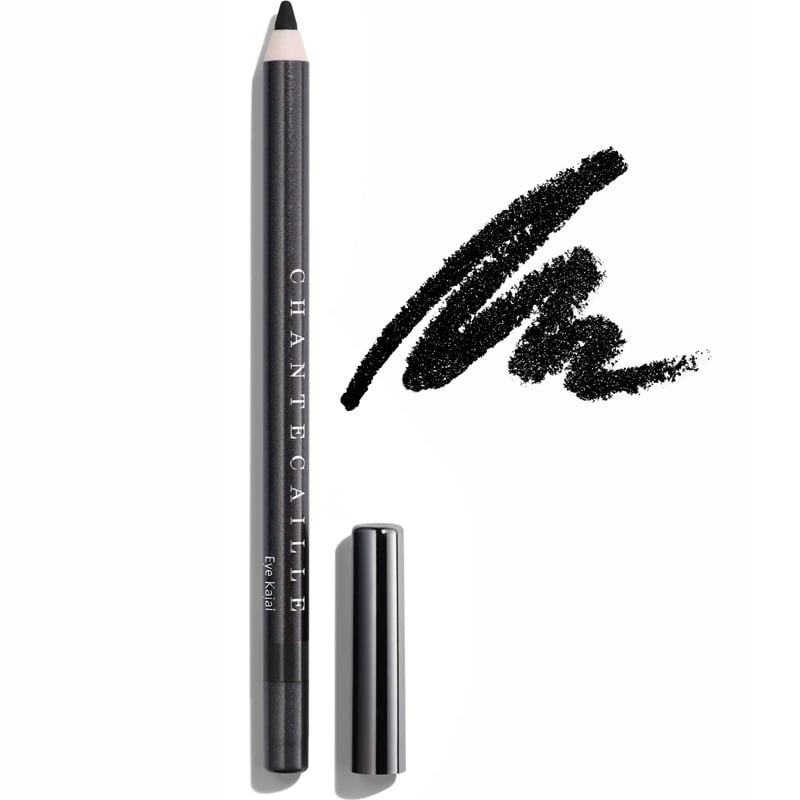 Chantecaille Black Kajal Brightening Eye Liner (1.2 g) with color smear