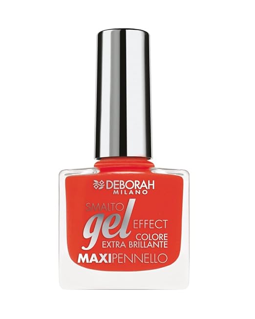Deborah Milano Gel Effect Nail Enamel Coral Flash - 8.5 gms