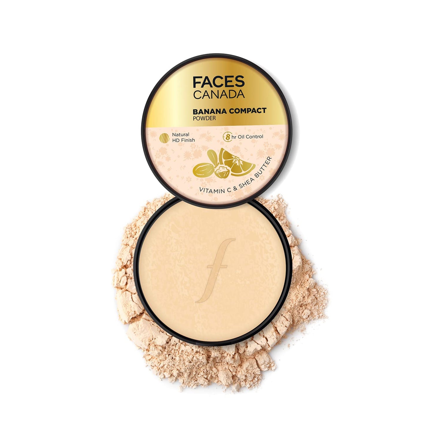 Faces Canada Banana Compact Powder - 9 gms
