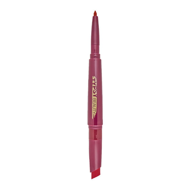 Typsy Beauty Twist & Pout Lipstick And Lip Liner - Flaming Hot 05 - 0.91 gms