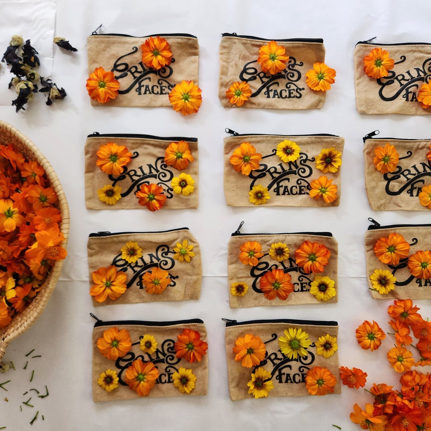 Mascara + Gloss Set X DyeKween Makeup Pouch - Marigold