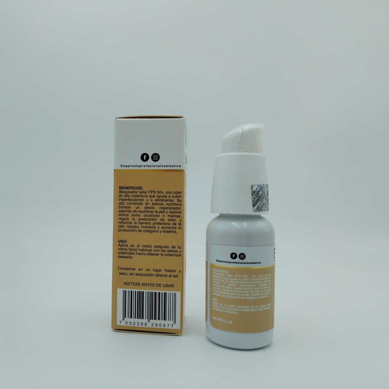 Base Espinela BB Cream Vainilla