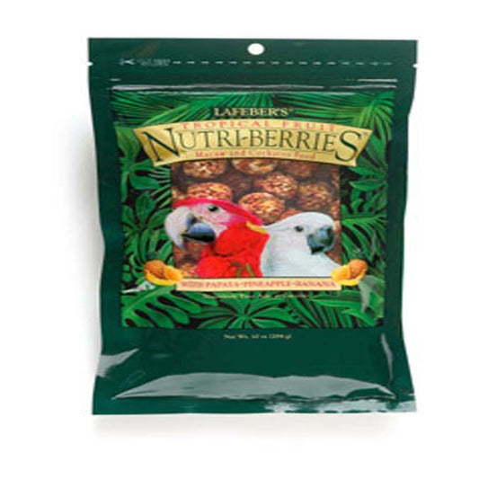 Lafeber Company Tropical Fruit Nutri-Berries Macaws and Cockatoos Food 10 oz