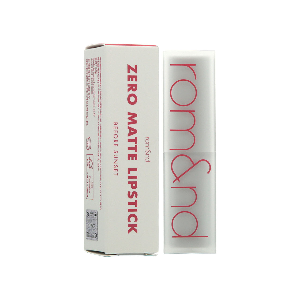 Rom&nd Zero Matte Lipstick #04 Before Sunset 3g