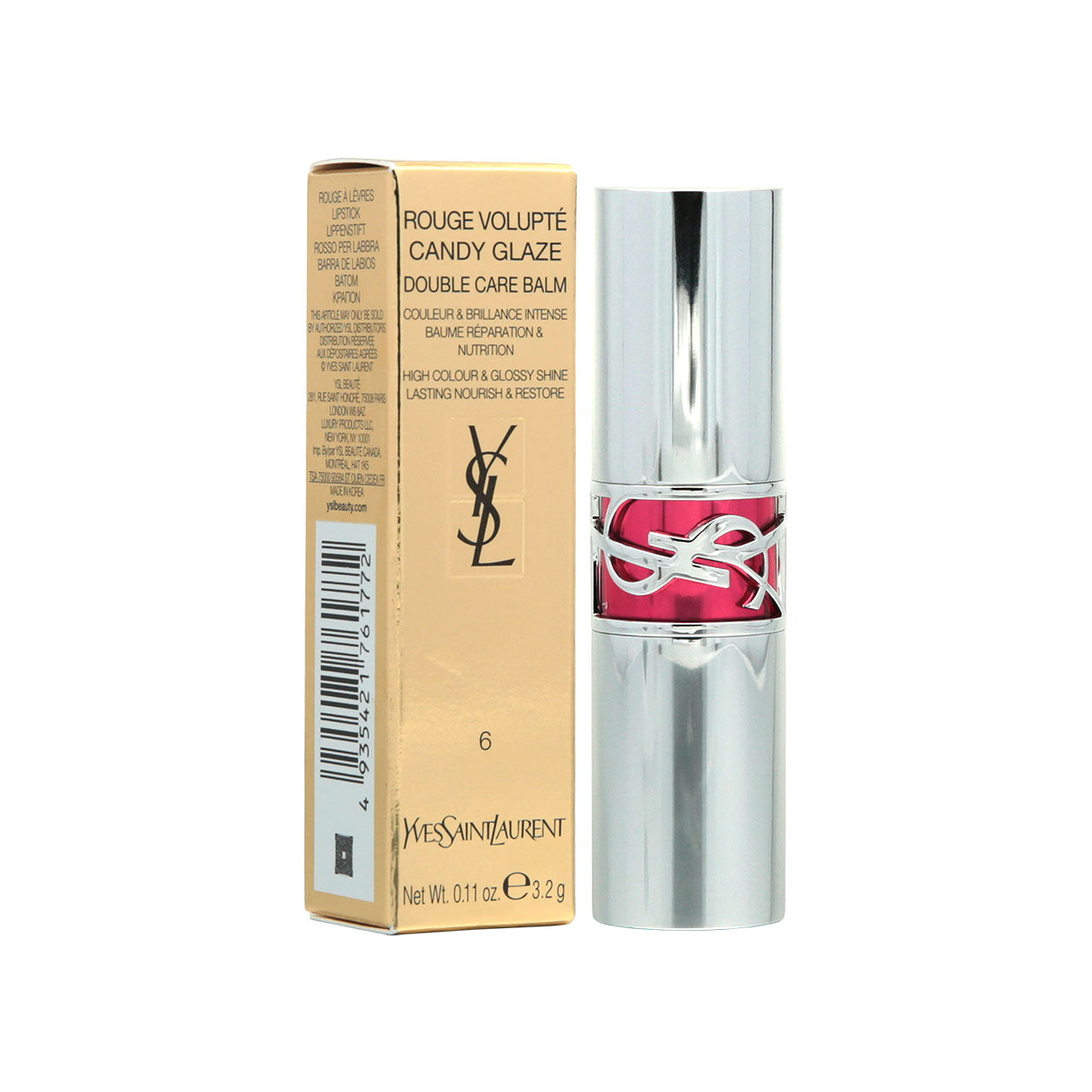 Yves Saint Laurent Rouge Volupte Candy Glaze #06 3.2g
