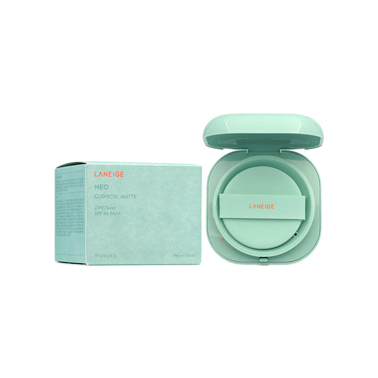 Laneige NEO Cushion Matte SPF46 PA++ #23N1 Sand 15g x 2pcs