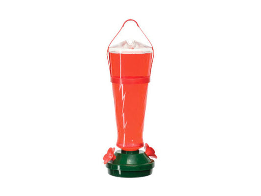 Audubon™ 5545 Swirl Design Plastic Hummingbird Feeder, 12 Oz
