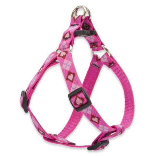 Lupine 14244 Originals Step In Harness for Small Dogs, Puppy Love, 3/4" x 15-21"