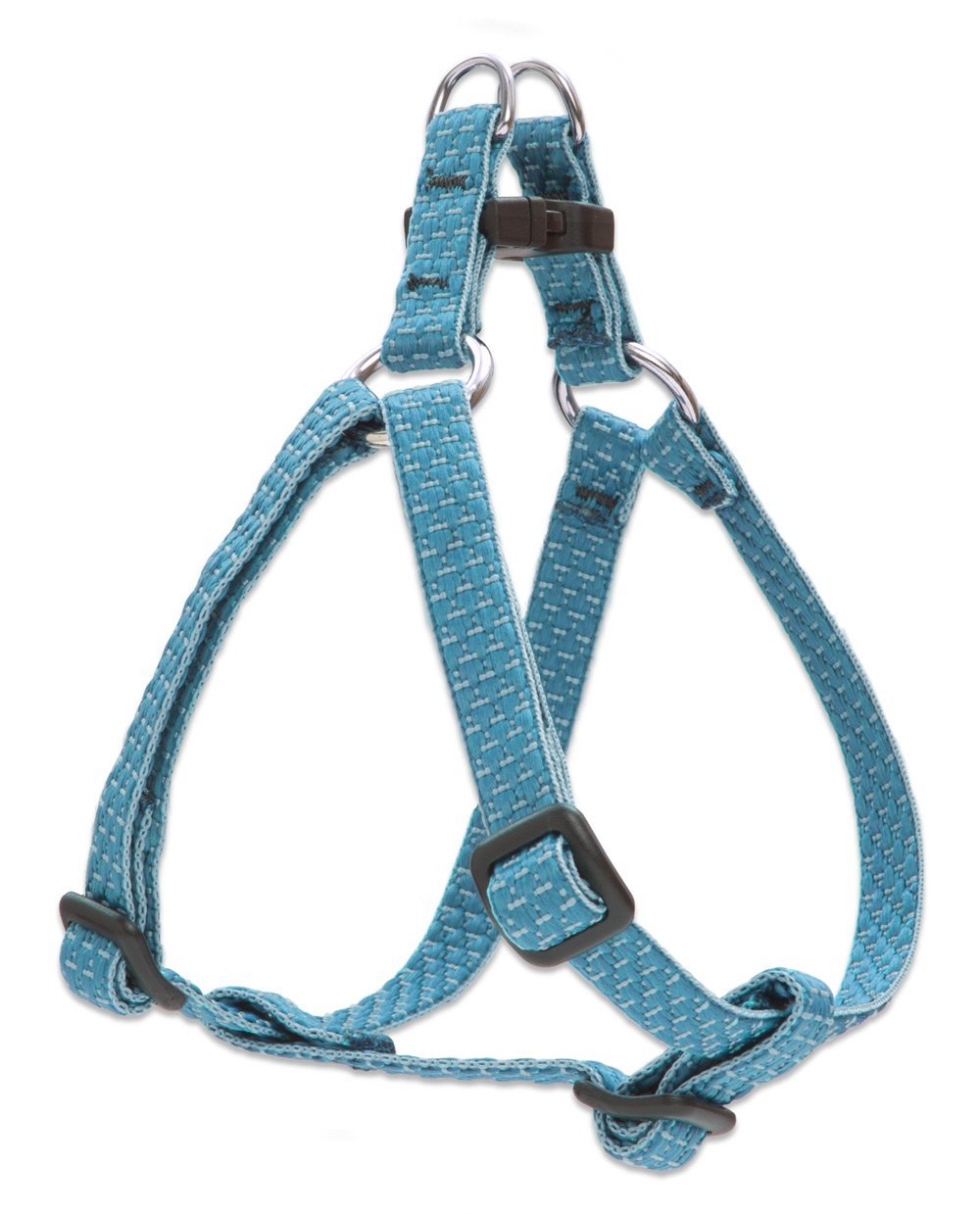 Lupine 36395 ECO Step In Harness for Small Dogs, Tropical Sea, 1/2" x 12-18"