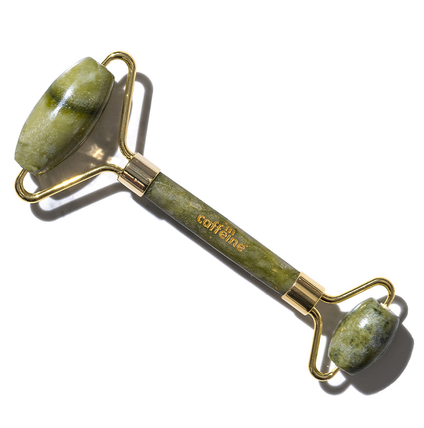 mCaffeine Jade Roller - Face Massager
