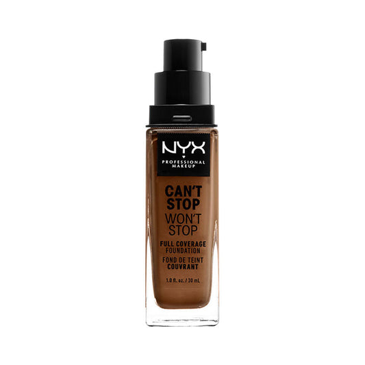 NYX Professional Makeup Can't Stop Won't Stop Full Coverage Foundation Cappuccino - 30 ml