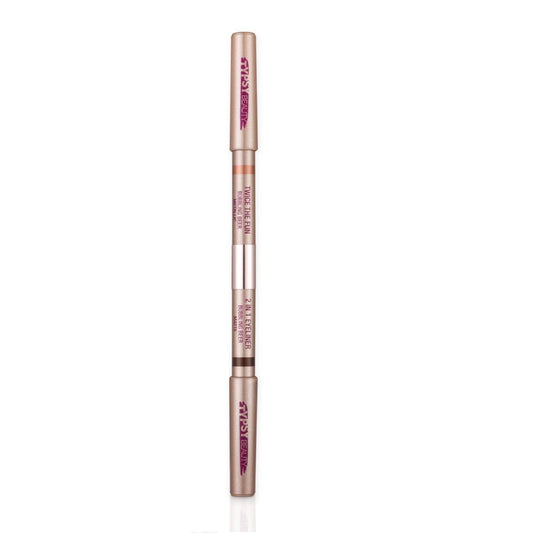Typsy Beauty Twice The Fun 2 in 1 Eyeliner - Wine And Dine - 2 gms