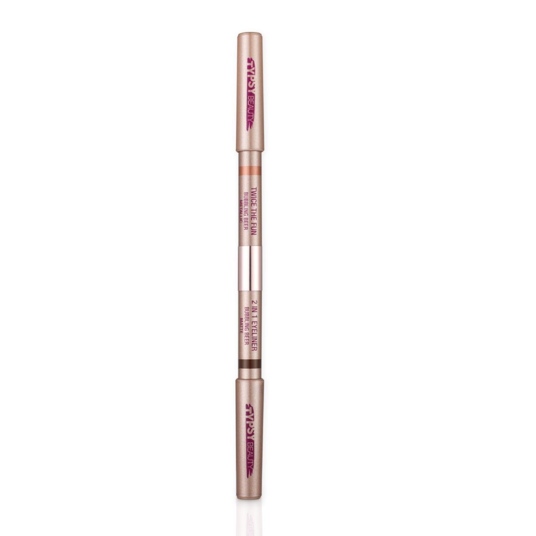 Typsy Beauty Twice The Fun 2 in 1 Eyeliner - Bubbling Beer - 2 gms
