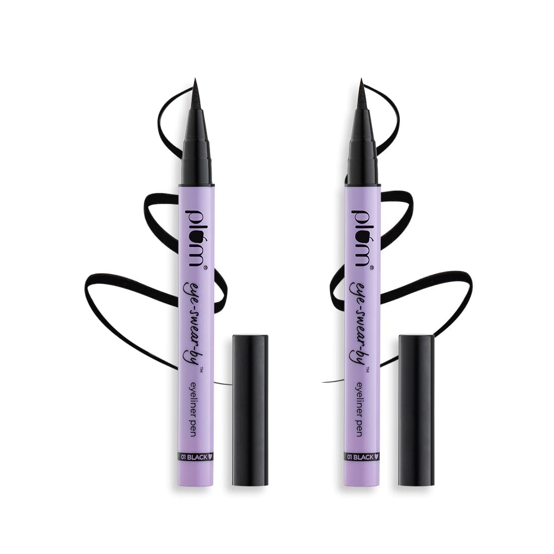 Plum Goodness Eye-Swear-By Eyeliner Pen Twin Pack