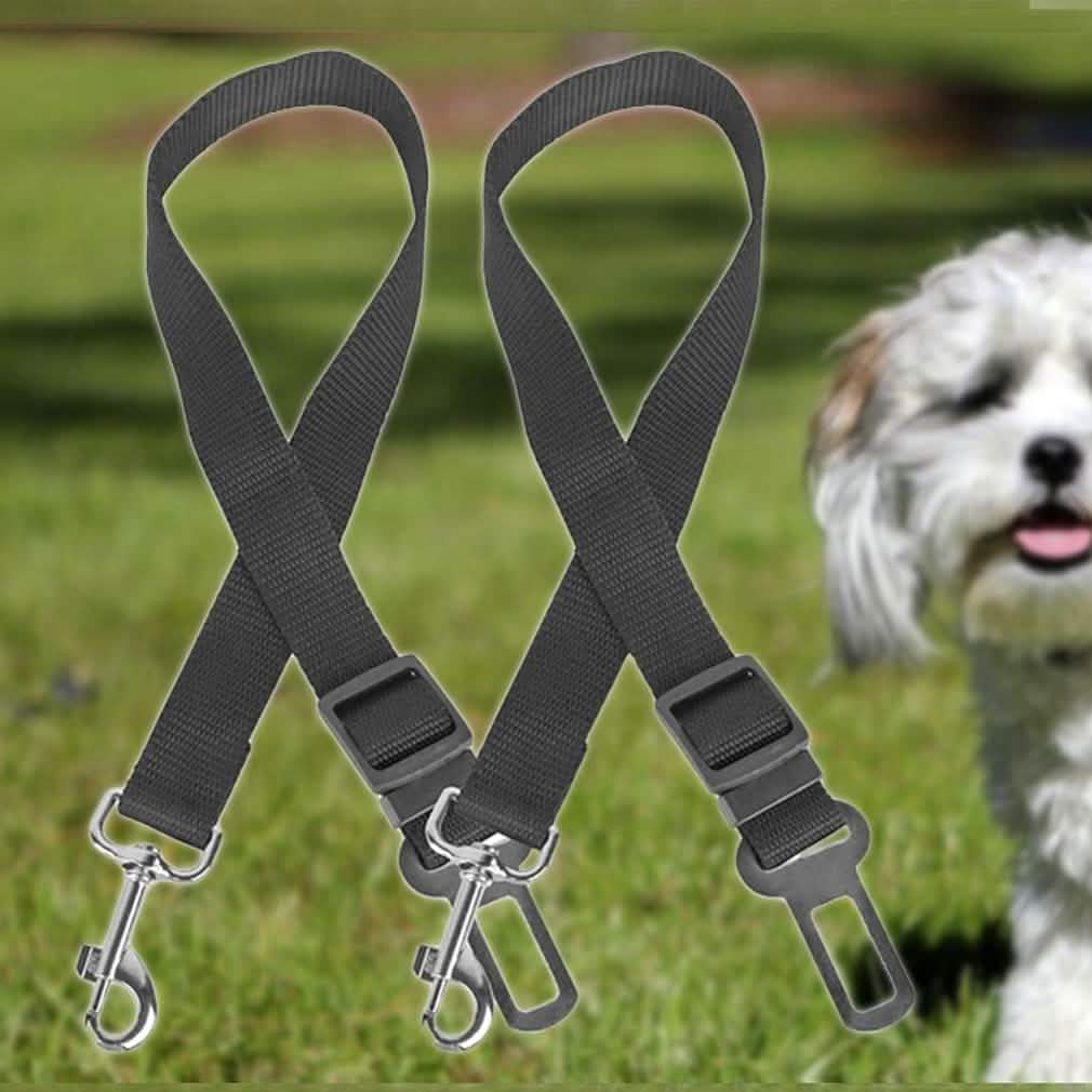 2-Pack: Multipurpose Pet Safety Vehicle Seat Belt