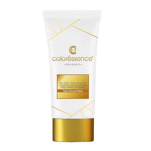 Coloressence Pore Refiner Pre Makeup Base Gold - 30 ml