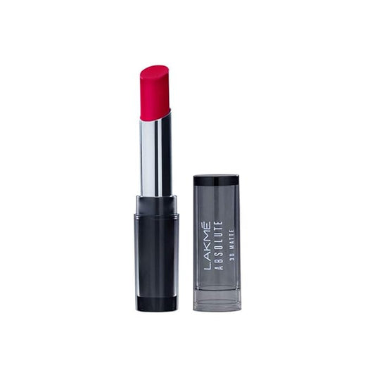LAKMÉ Absolute 3D Lipstick, Pink Passion, Matte Finish - 3 gms