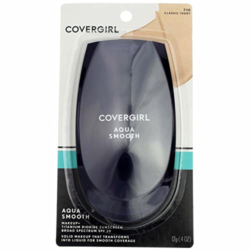 Cover Girl 45834 710clsivr Classic Ivory Aqua Smoothers Make Up