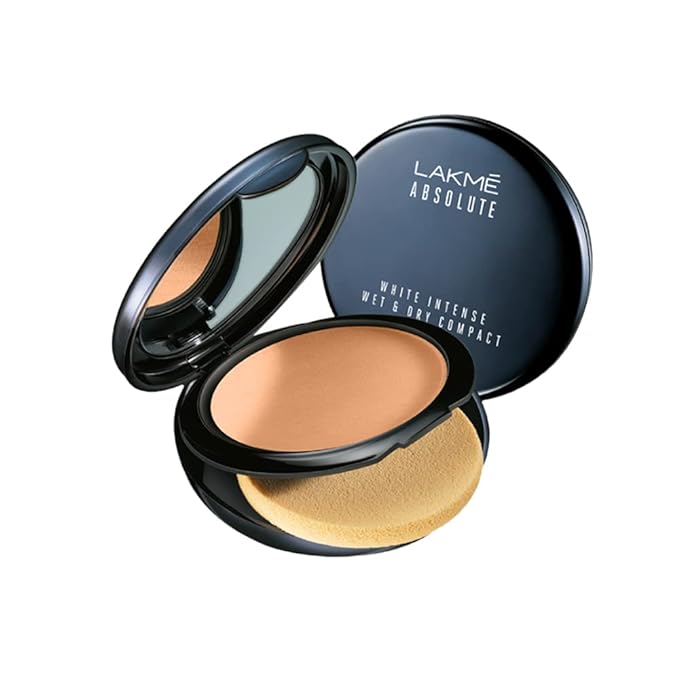 LAKMÉ Absolute White Wet & Dry Compact Powder, Golden Medium 03, SPF 25Foundation Powder - 9 gms