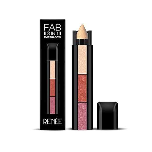RENEE Fab 3 in 1 Eyeshadow - 4.5 gms