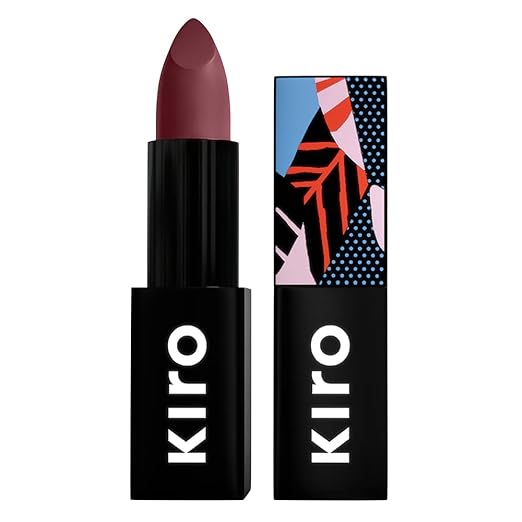 Kiro Lush Moist Matte Lipstick Lunar Berry (Deep Grape) - 4.2 gms