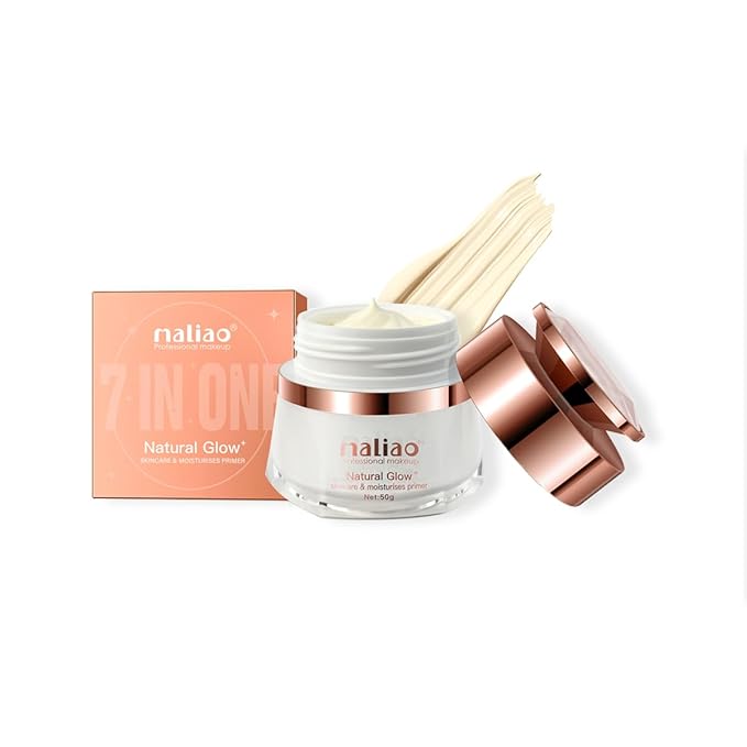 Maliao 7-in-One Natural Glow+ Skincare & Moisturizing Primer - 50 gms