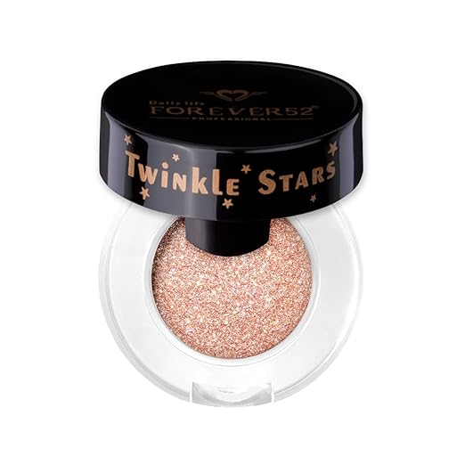 Forever52 Twinkle Stars Glitter - NG011 Brown Sugar Gold - 2.5 gms