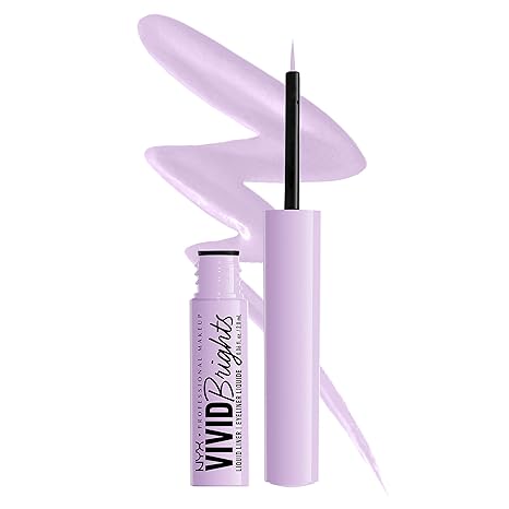 NYX Professional Makeup Vivid Bright Liquid Eyeliner - Lilac Link - 2 ml