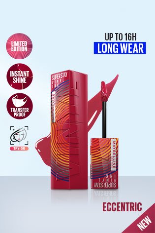 Maybelline Super Stay Vinyl Ink Liquid Lip Color Ltd Edition Music Collection - 5 ml