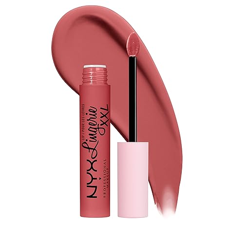 NYX Professional Makeup Lip Lingerie XXL Matte Liquid Lipstick - Xxpose Me - 4 ml