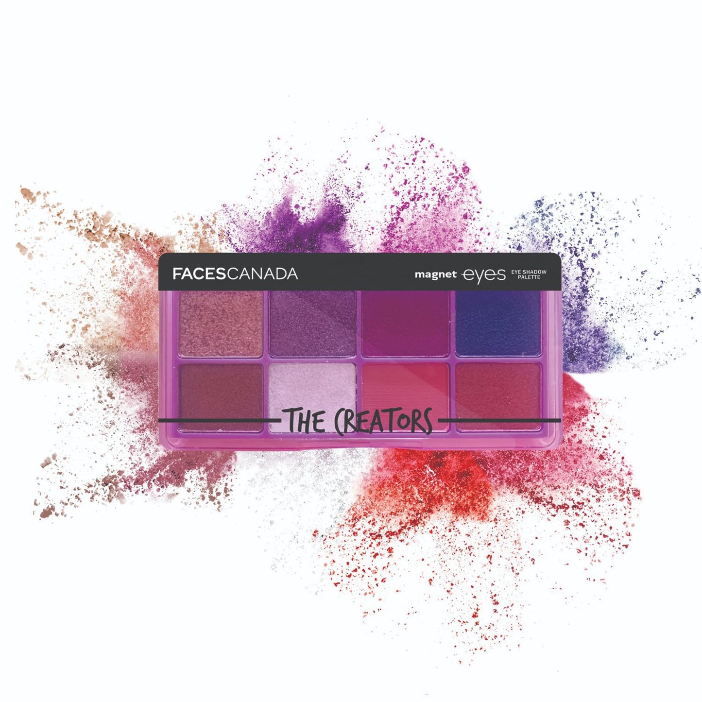 Faces Canada Magneteyes 8 in 1 Eyeshadow Palette - 6.4 gms