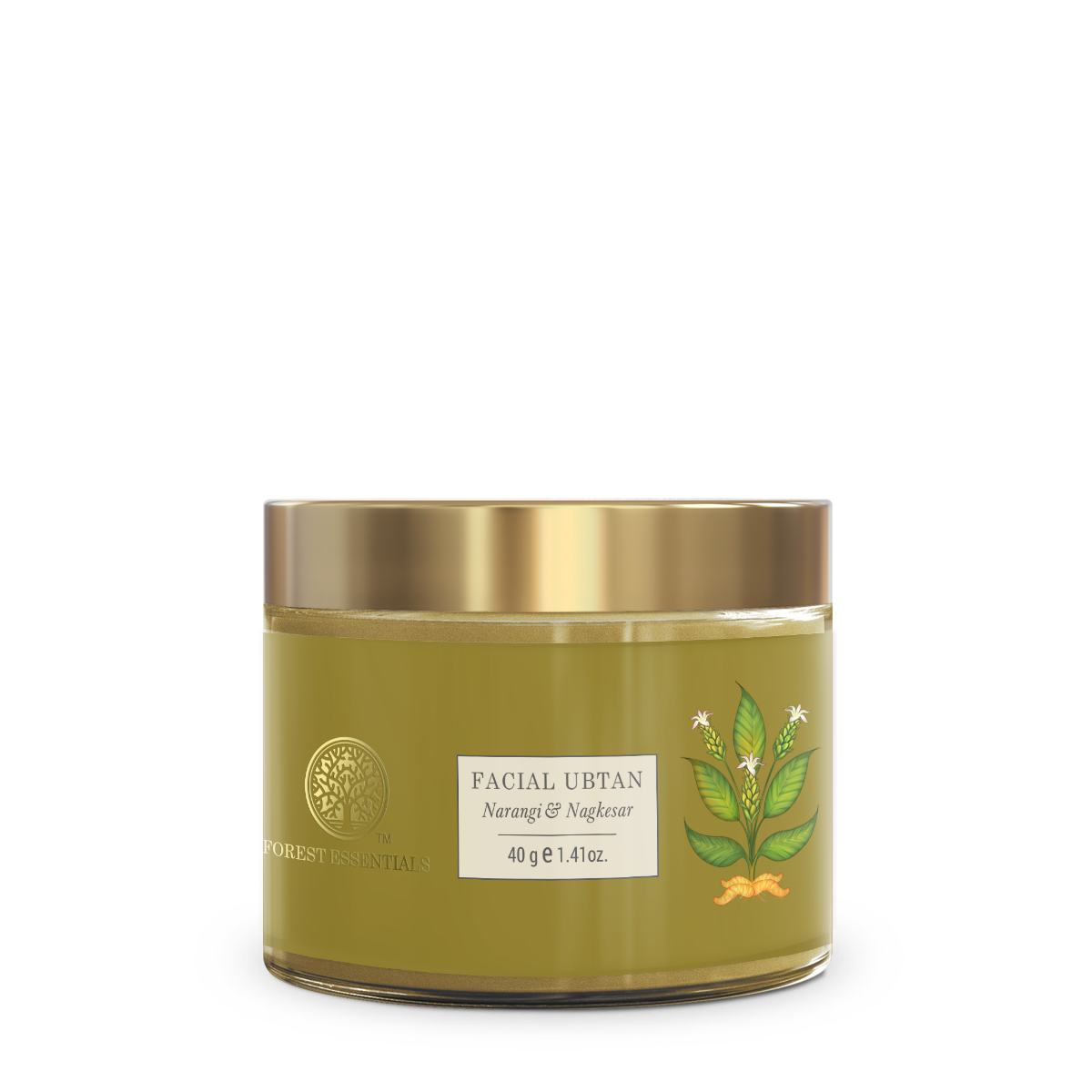 Forest Essentials Facial Ubtan Narangi & Nagkesar - 40 gm