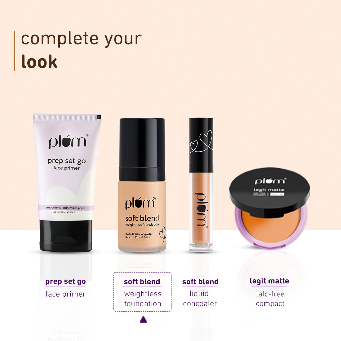 Plum Goodness Soft Blend Weightless Foundation - 30 ml