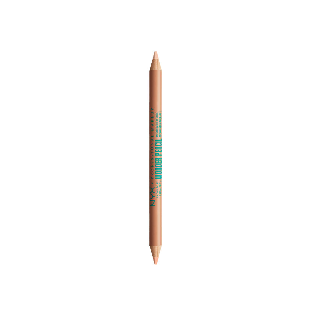 NYX Professional Makeup Wonder Pencil Micro Highlighter Duo Pencil Medium Peach - 0.7 gms