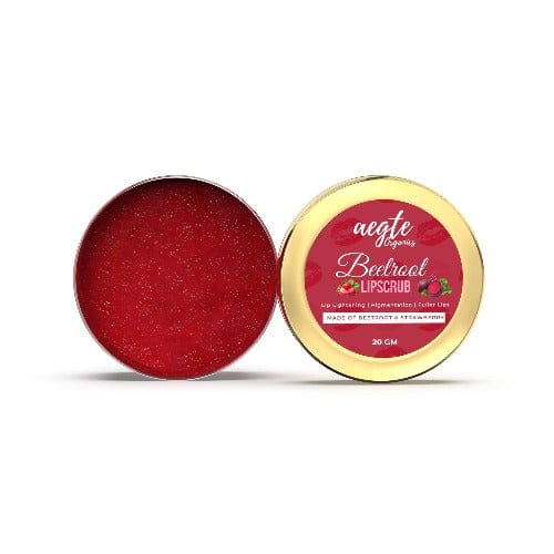 Aegte Beetroot Lip Scrub - 20gms