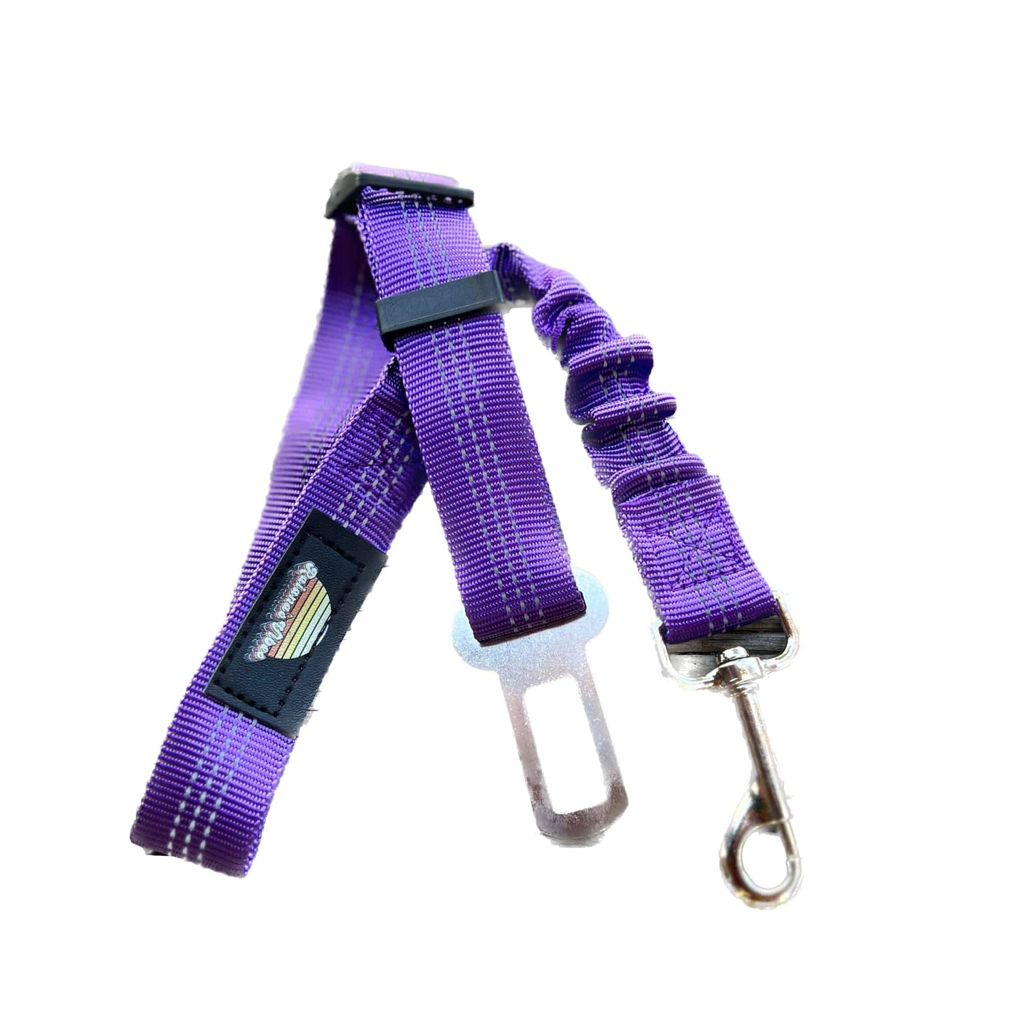 Reflective Shock Absorbing Safety Dog Seat Belt | Raiana's Vibes™