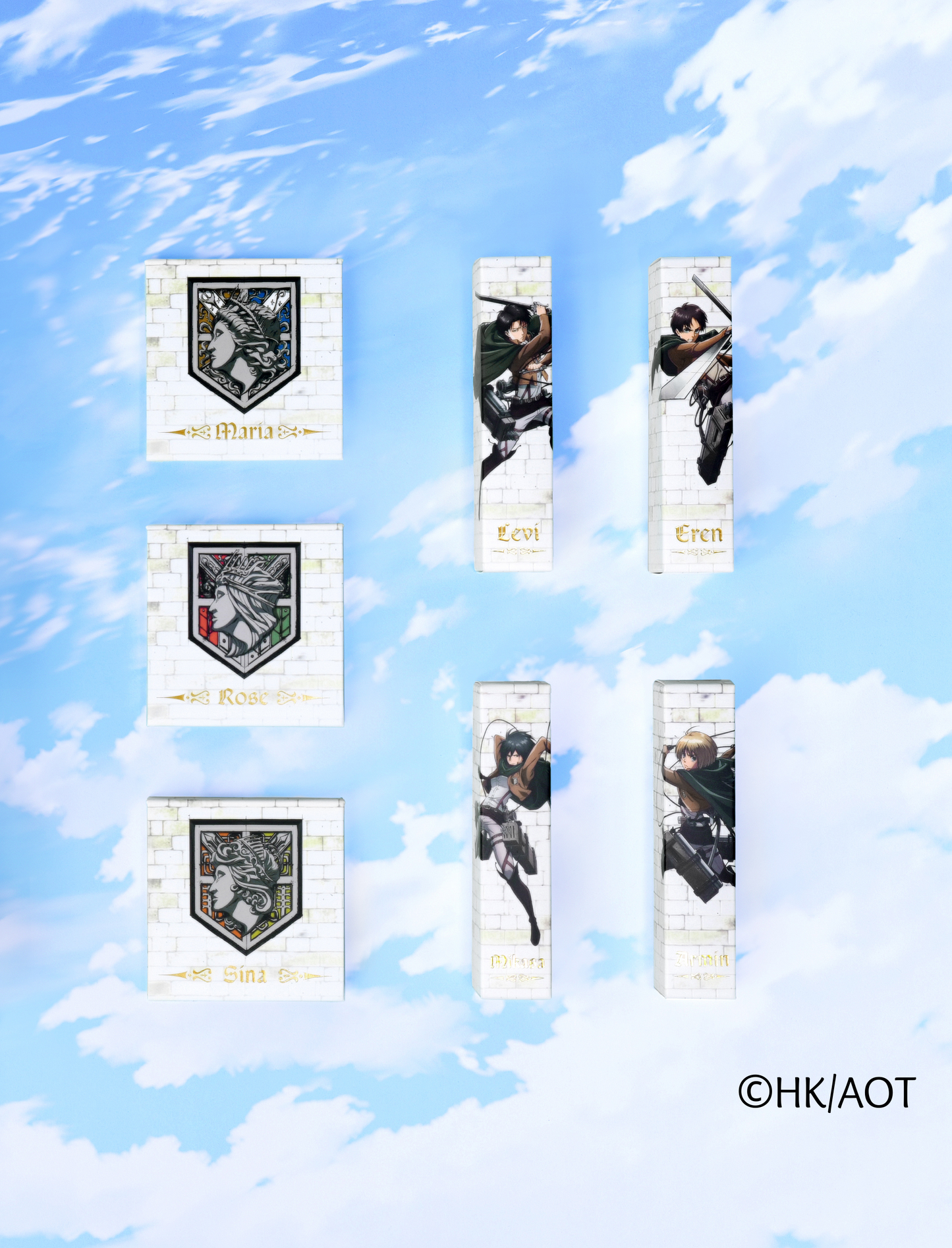 Attack on Titan Makeup Collection Vol. 1